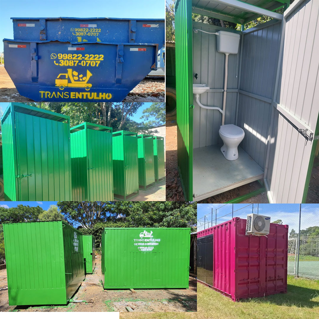 Alquiler de caçambas y containers en Ponta Grossa - PR